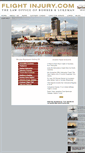 Mobile Screenshot of flightinjury.com